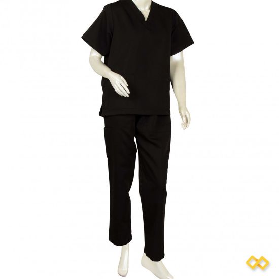 صورة يونيفورم كتان اسود